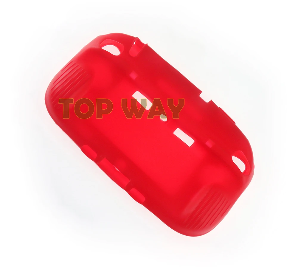 واقي كامل للجسم من السيليكون المطاطي الناعم لـ Wii U ، حافظة جل ، غطاء صدفة ، قشرة جلد ، وحدة تحكم في لوحة الألعاب ، 1.