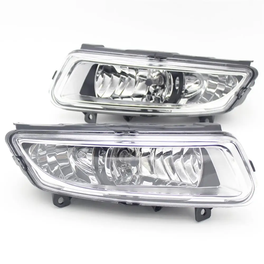 For VW Polo 6R Hatchback 2009 2010 2011 2012 2013 2014 2015 Halogen Fog Lamp Fog Light With Grille Cover Cable And bulbs