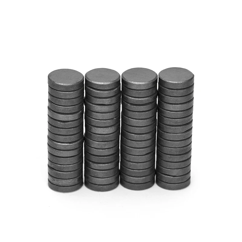 10x3 10x4 10x5 15X3 15X4 15X5mm Black Small Round Magnet Fridge Ferrite Magnet  Round Speaker Magnet Permanent Magnet