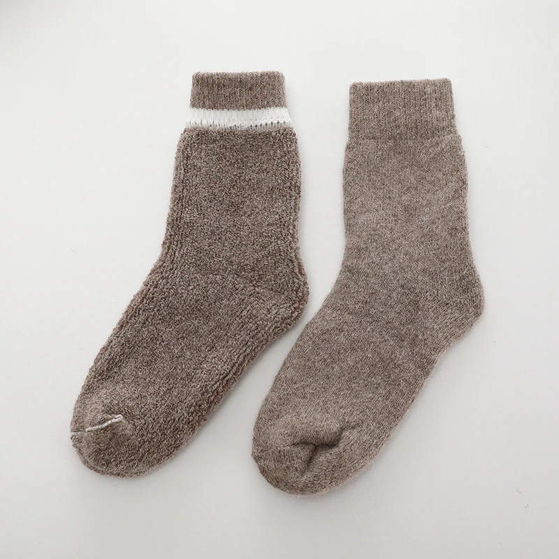 Russland Super Dicker Feste Socken Merino Wolle Kaninchen Socken Gegen Kalt Schnee Warme Socken Winter Lustige Glückliche Weibliche Frauen Socken