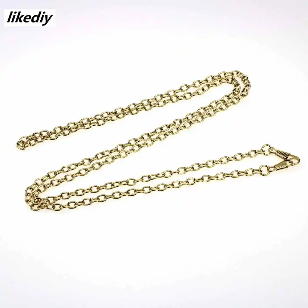 1 Piece About Length 120 CM Width 0.5cm O Type Replacement Metal Purse Chain For Shoulder Cross Body Handbags Bag Accessories
