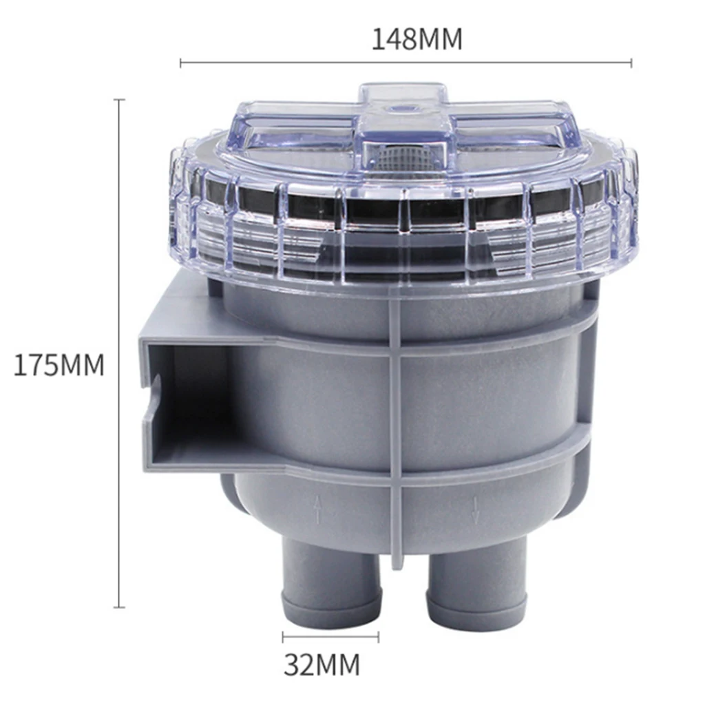 Asupan Saringan Air Laut Mentah/Filter Cocok untuk Pipa Selang 1.3"