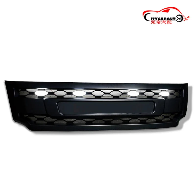 front Radiator Grills racing grills matte black abs mask LED grille fit for NAVARA NP300 D23 2015-2017 CAR STYLING ACCESSOIRES