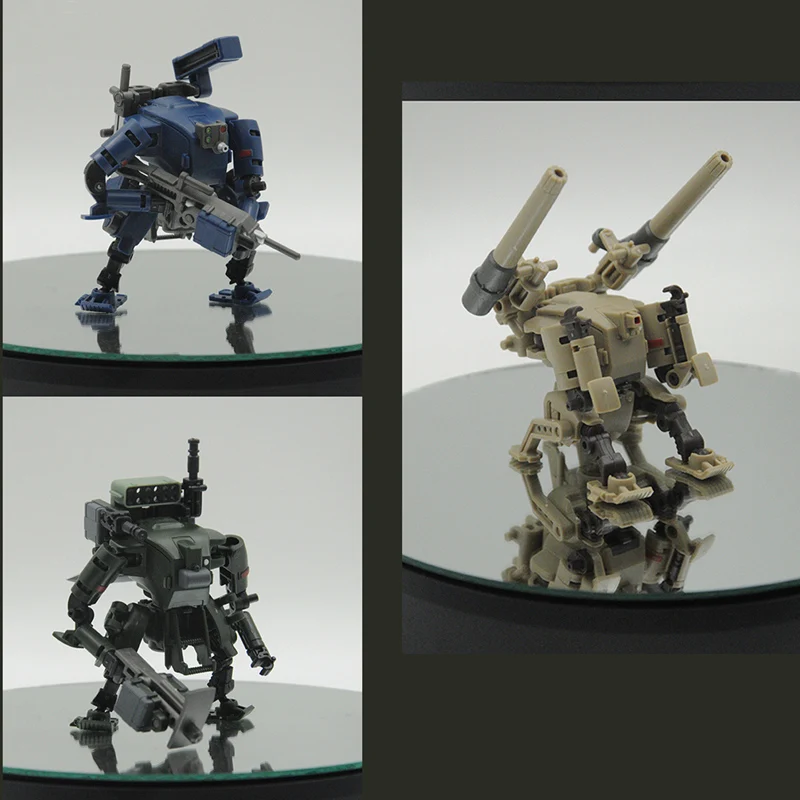 Multiabyss montaż zabawki modele v-link Mecha Striker Logistic zestaw 3 figurka RIHIO MM001