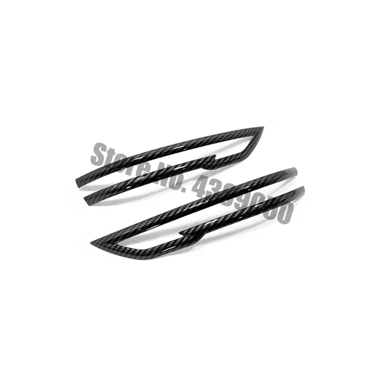 For Nissan X-Trail T32 Rogue Qashqai J11 Serena C27 2017-2020 ABS Chrome Car Rearview mirror decoration strip Cover Trim 2pcs