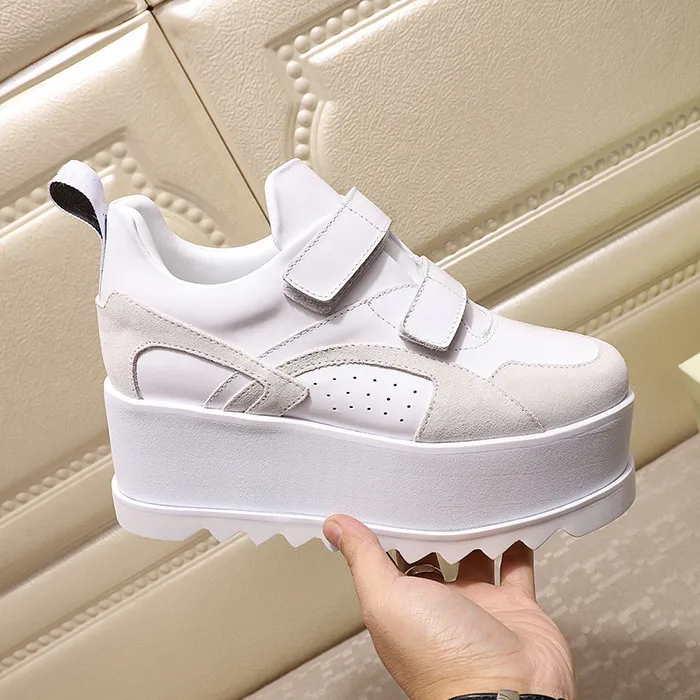 

Platform Sneakers Women Shoes Women Leather Buty Damskie Casual Sapato Feminino Increase Ladies Shoes Fashion Zapatos De Mujer