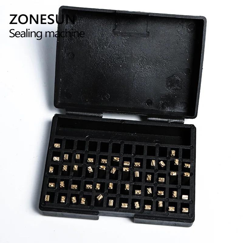 ZONESUN sigillatrice per tubi in alluminio sigillatrice per tubi sigillatrice per tubi in alluminio sigillante per timbri in alluminio con codici di scadenza sigillatore manuale