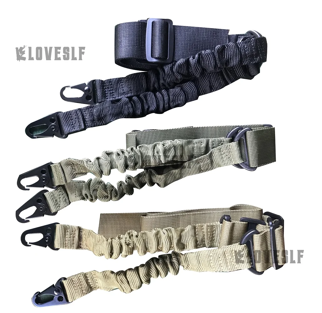 

Nylon Tactical 2 Point Gun Sling Shoulder Strap Outdoor Rifle Sling With QD Metal Buckle Shotgun Hunting Gun Belt