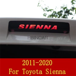 For Toyota Sienna 2011-2020 High parking brake lights car modified brake light stickers Exterior decoration car Accessories