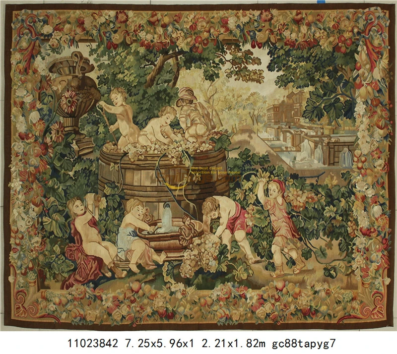 tapestry wall gobelin tapestry wall tapestry flower vintage tapestry  wool tapestry