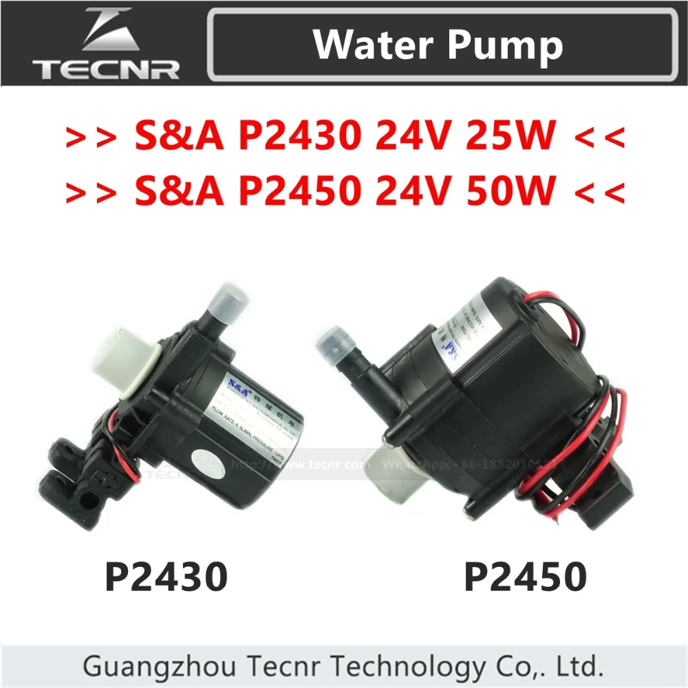 

S&A Brushless DC Pump P2430 24V voltage 25W watt 8.5L/min 13PSI for industrial Chiller CW3000