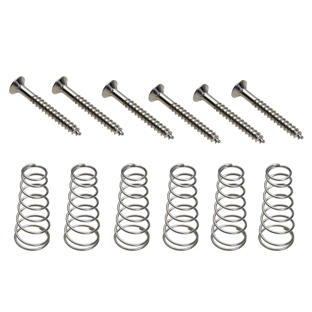 GUITAR PICKUP SCREWS SPRINGS for ST ETC Electric Guitar Accessory mounting