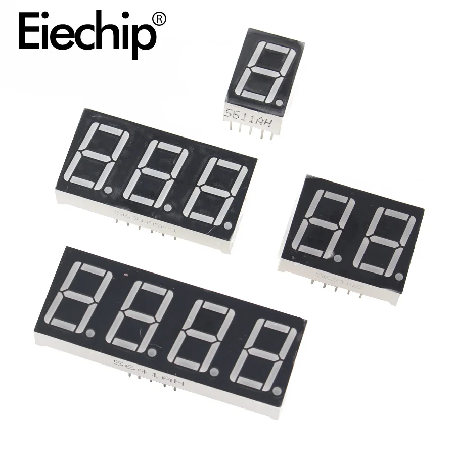 10pcs/lot digital tube led display 4Bit Common Cathode / Anode 0.28 0.36 0.4 0.56 inch 7 segment for arduino led display