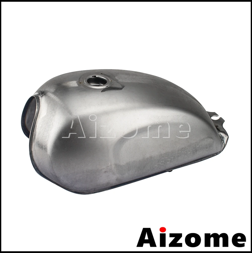 1Pc Bare Steel Motorcycle Petrol Tanks For CFMOTO Mandril Metal Retro Cafe Racer Fuel Tank