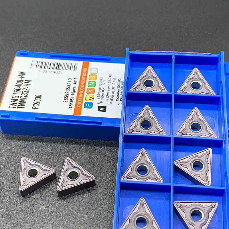 100% Nguyên Bản TNMG160404 TNMG160408 HM PC9030 Tiện Carbide Dạng TNMG 160404/160408 Hà H01 Dụng Cụ Xoay Cho Thép Không Gỉ