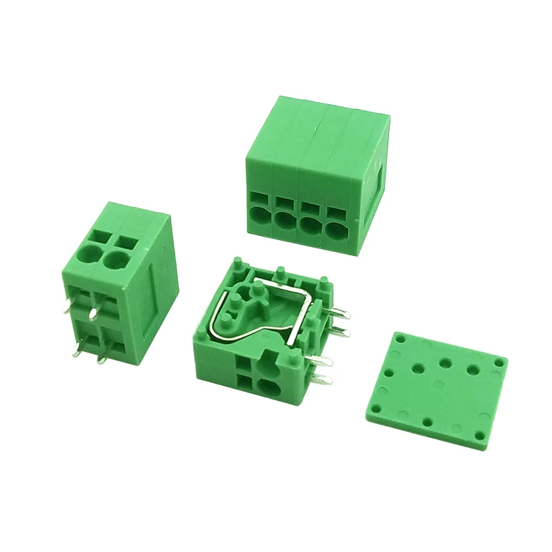 50Pcs KF205R 3.5 2P ~ 12P PCB SPRING TERMINAL BLOCKS DG271R 3.5mm 2PIN ~ 12PIN SPT 1.5/2-H-3,5 PHOENIX CONTACT DEGSON KEFA