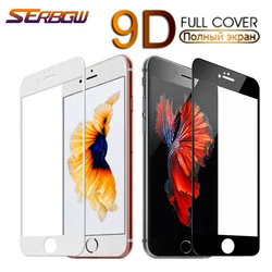 9D Safety Full Protection Glass For iPhone 7 8 6 6S 5 5S SE 2016 2020 Tempered Screen Protector For iPhone 6 6S 7 8 Plus Glass