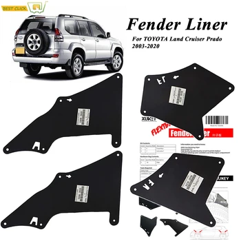 Mud Flaps Toyota Land Cruiser Prado 03-20 Splash guards mudguard fender liners shield gasket 5388635020 5373535150 5373635150