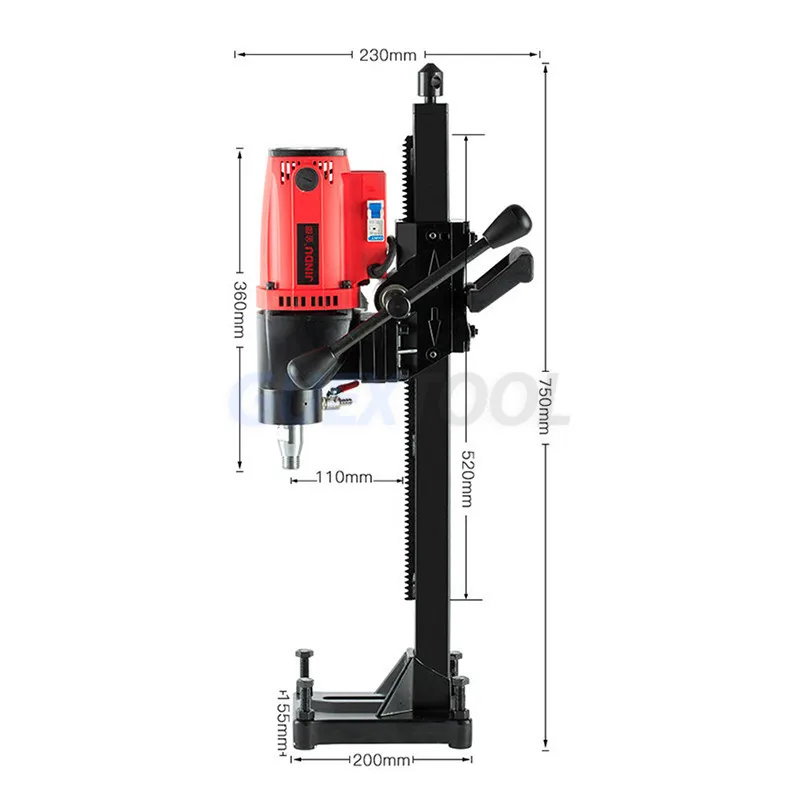 8260 water drilling machine diamond drilling tool high quality engineering drilling machine