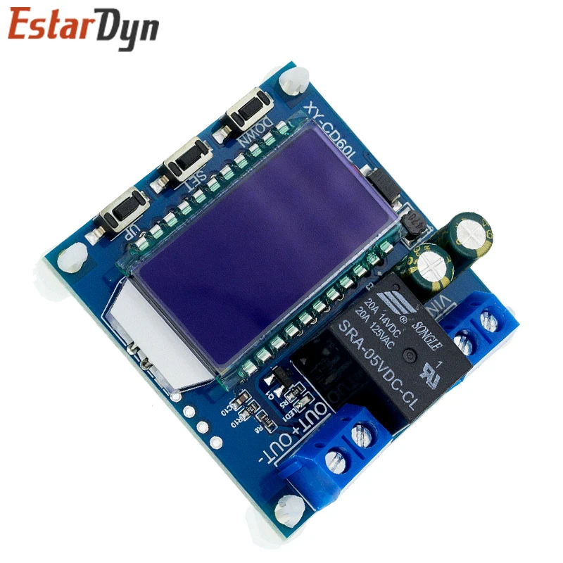 CD60L Solar Battery Charger Controller 12V 24V 48V Charging Discharge Control Module Under voltage Current protector Board