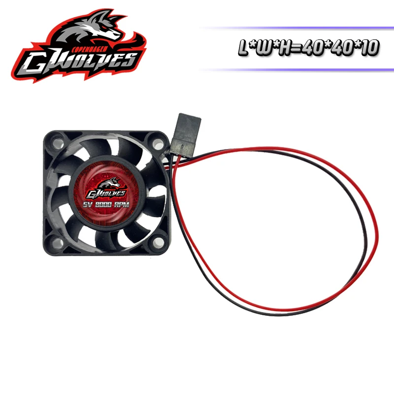 RC ventilator 25/30/35/40/50mm 8000 RPM 5 V-7 V DC Hoge wind koele Motor ESC ventilator koellichaam 30/60/120/150A ESC 36/42mm motor futaba plug