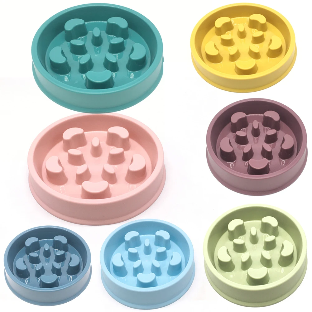 

Pet Bowl Interactive Feeder Choking Prevention Slow Food Bowl Non-slip And Thick High-quality Dog Bowl To Prevent Obesity