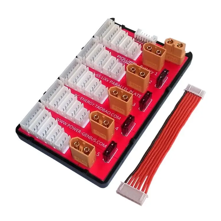 RC 2-6S 2-8S T / XT60 / XT90 / XT30 / JST Lipo Akku Parallel-Ladeplatte für Imax B6 B6AC B8 Schnellladung für RC-Modelle – Detail 28