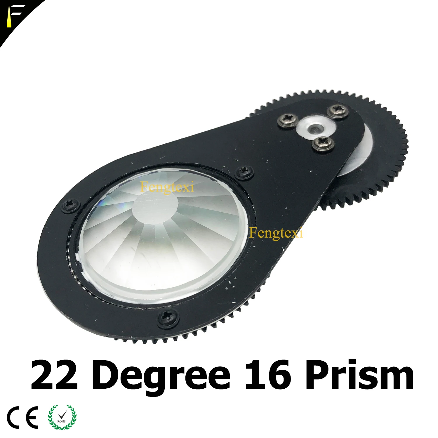 Stage Beam Light Internal Parts 32mm Prism Len Hold Bracket with 16 Prism