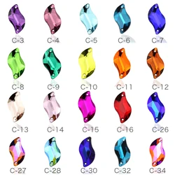 Cut surface non-repaired rhinestone crystal flat bottom crystal rhinestone decoration stone glass crystal Rhinestone decoration