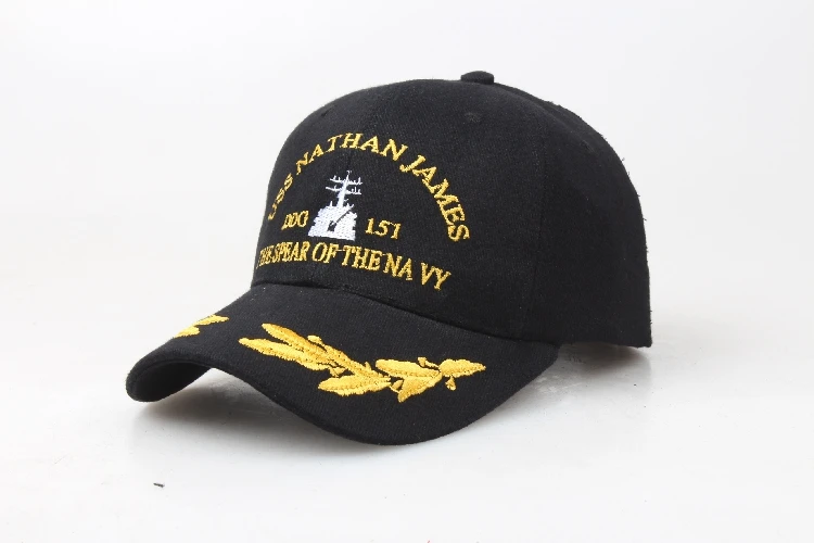 New Summer Sun Cap High Quality American U.S Caps Sailor Fashion Wearing Baseball Hat Men Women Outdoor Casual Visor Cap