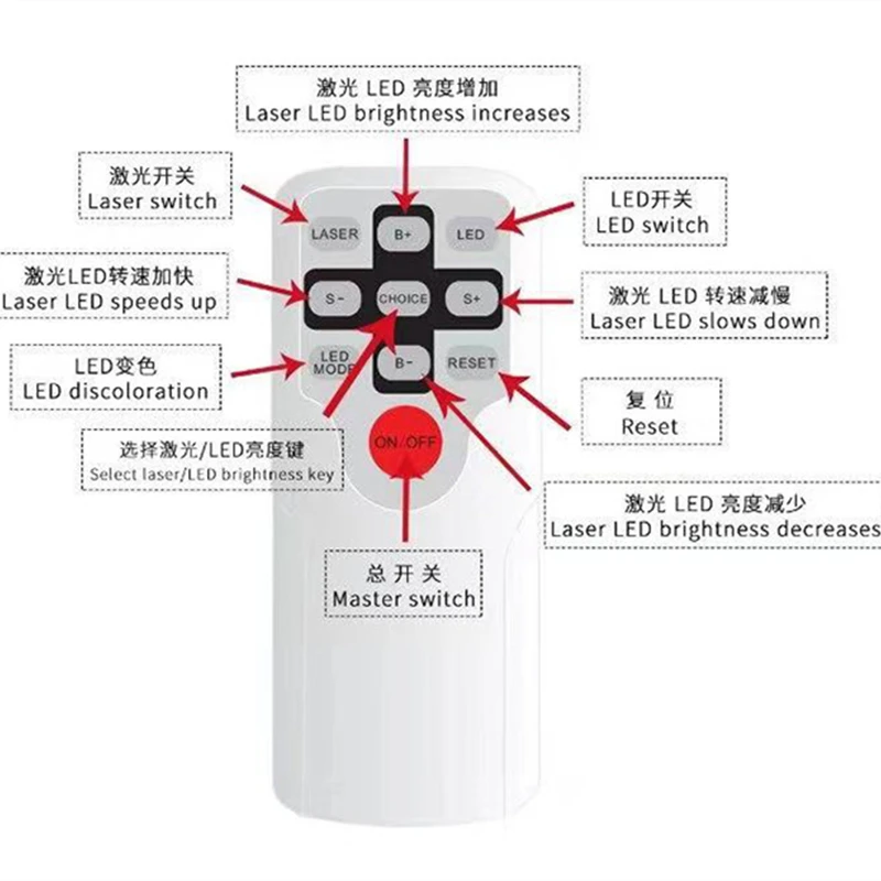 Led Colorful Night Light Novelty Gift Star Galaxy Projector Living Room Bedroom Decor Plug In Remote Control Romantic Night lamp