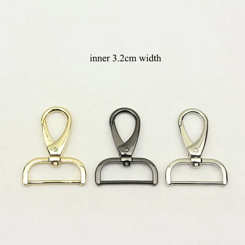 

5Pcs 16/19/25/32mm Metal Buckles Removable Lobster Carbiner Dog Collar Keychain Swivel Trigger Clips Snap Hook DIY Accessories