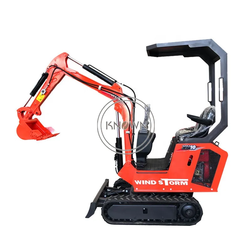 Mini Digger Excavator For Road Construction Agricultural Excavator Engineering Crawler Multifunctional Excavator