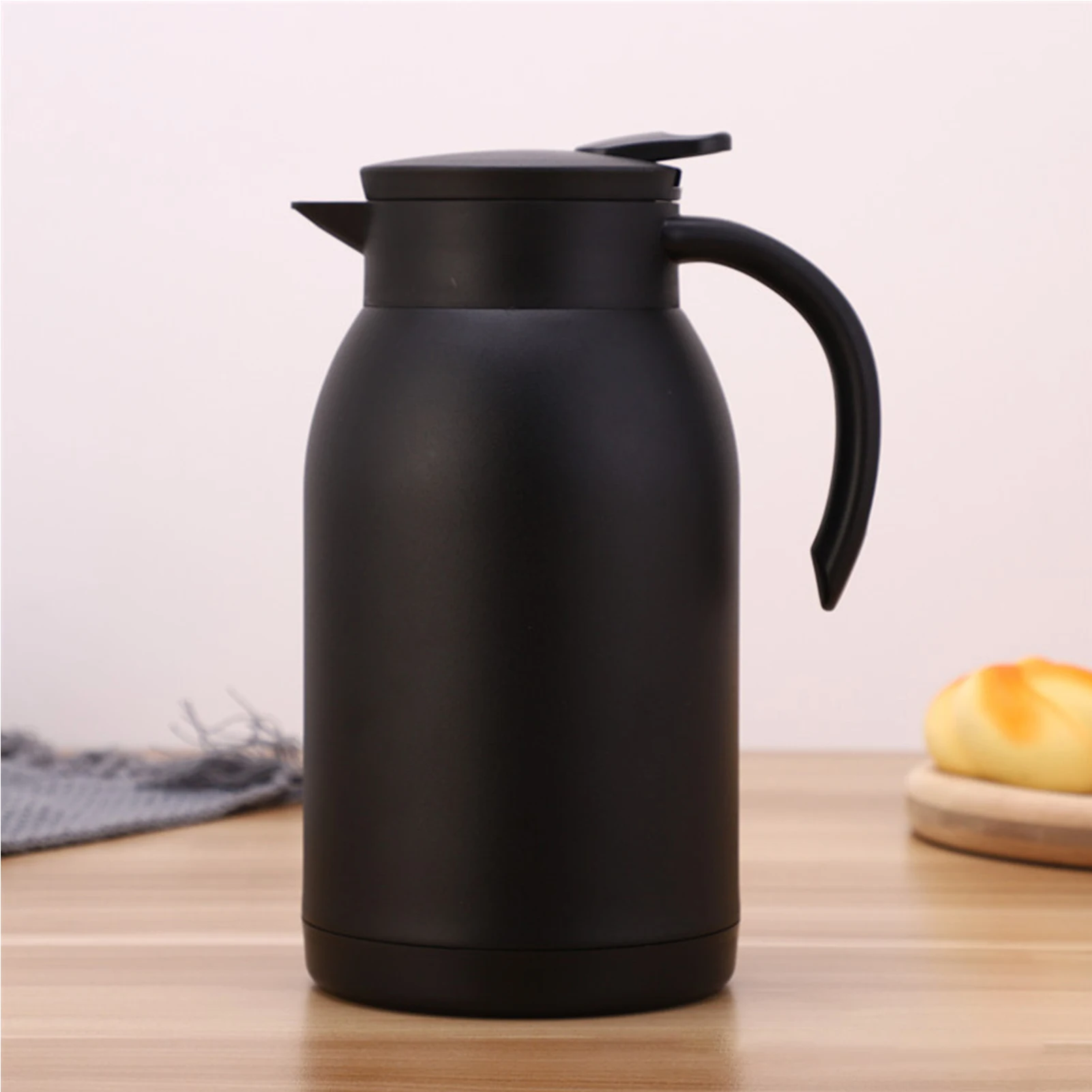 Insulated Coffee Carafe Hot Water Thermal Pot Heat Retention Home Tea Large Capacity Vacuum Bottle Leakproof Stainless Steel