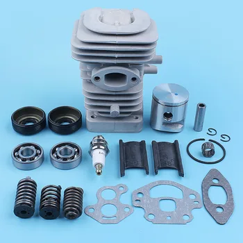 39mm cilindro pistão manivela rolamento junta de vedação kit para husqvarna 240 240e 235e 235 236 236e motosserra av amortecedor montagem primavera conjunto