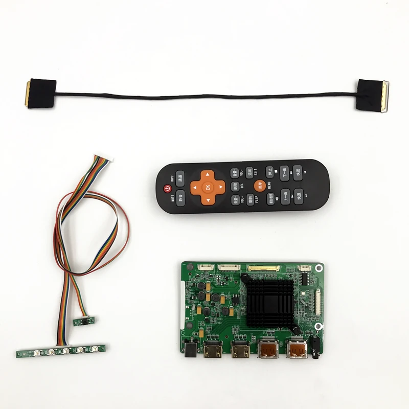 controller drive board with edp 4K with HDMI-compatible DP v-by-one connector suport Resolution 3840x2160 LCD screen B133ZAN01.0