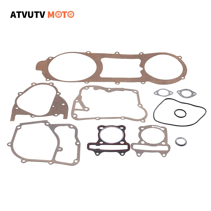 Kompletny zestaw naprawczy zestaw uszczelek 57.4mm dla GY6 150cc 157QMJ 1P5 7QMJ chiński skuter motorower ATV Go-Kart