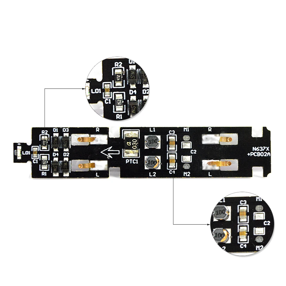 N Scale 1:160 Railway Train Kits Electric Train Parts IC Circuit Board PCB Board Upgrade with Sound and Lights Train Accessories