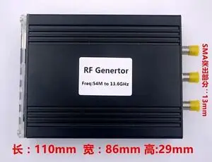 OLED الرقمية ADF5355 54M-13.6GHz تردد مصدر مولد تردد وحدة