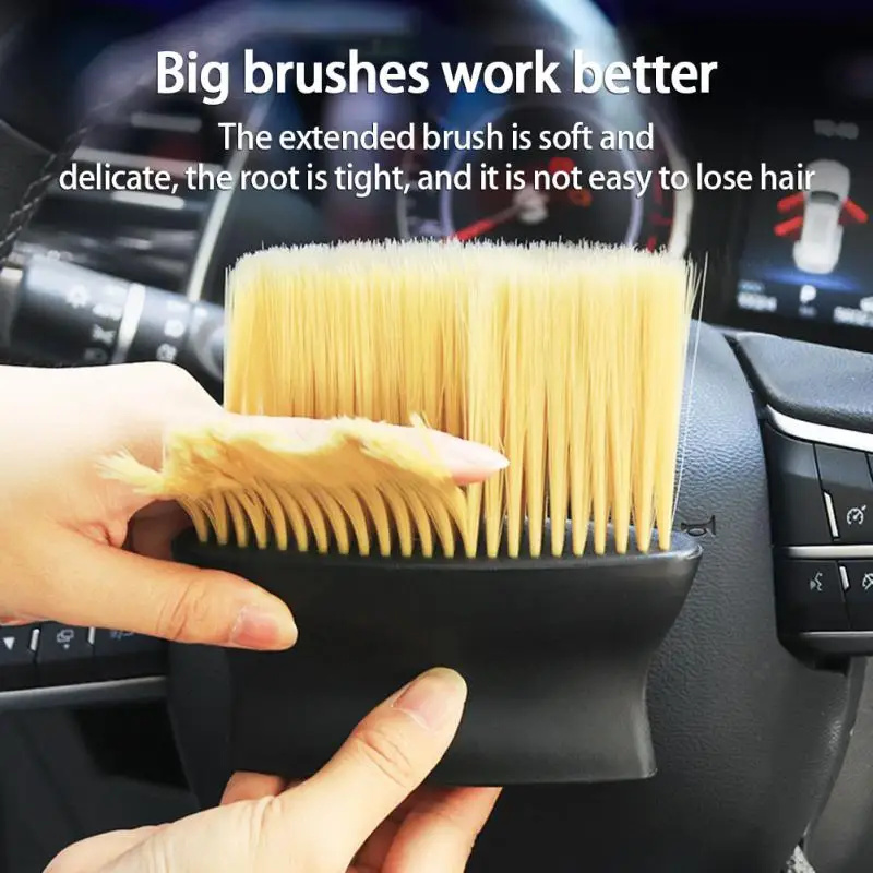 

Car Four Seasons General Model Brush Instrument Board Outlet Outlet Body Interior Decoration Dust Brush Clean Hair Brush