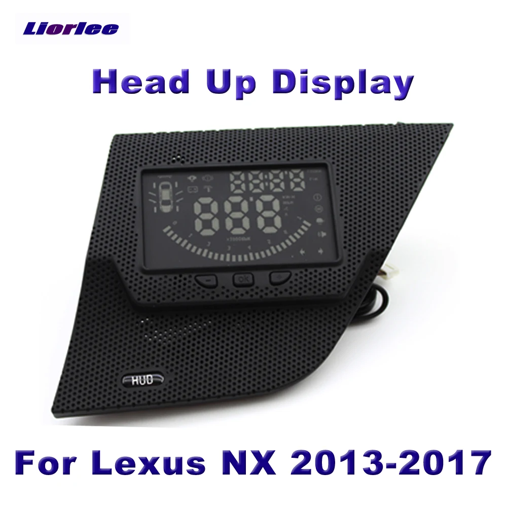 

For Lexus NX 200t/300/300h NX200t/NX300/NX300h AZ10 2013-2021 Car Electronic Accessories HUD Head Up Display Plug And Play