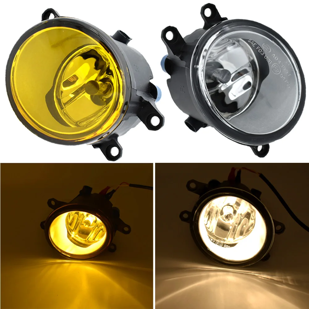 1pair Halogen LED Fog Light Car Front Fog Lamp 12V For Toyota Corolla Land Cruiser Prado Prius Verso Avensis Estima Allion Aygo