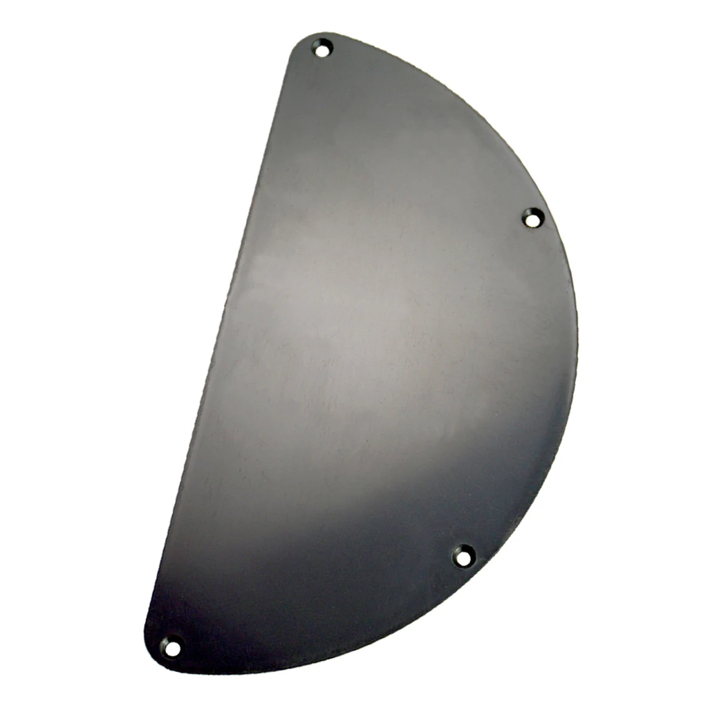 1x Instrument Accs Guitar Back Plate Cavity Backplate Cover Protector -Black