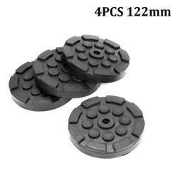 4 Pcs Heavy Duty 122mm Car Lifts Arm Pads Rubber Automobiles Solid Post Lift Arm Pads Disk Round