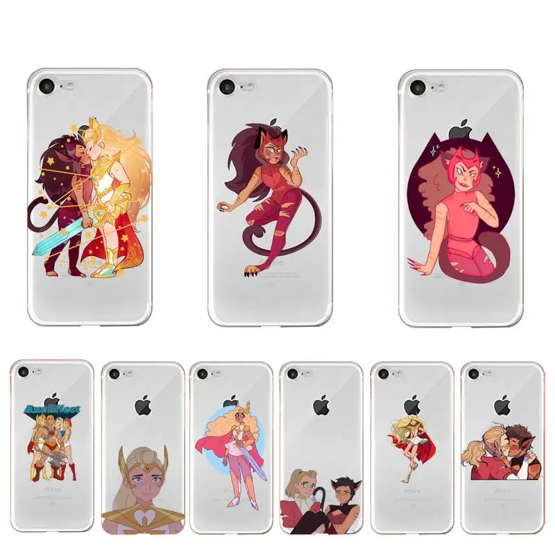 She-Ra and the Princesses of Power Phone Case For iPhone X XS MAX 6 6s 7 7plus 8 8Plus 5 5S SE 2020 XR 11 11pro max Clear funda