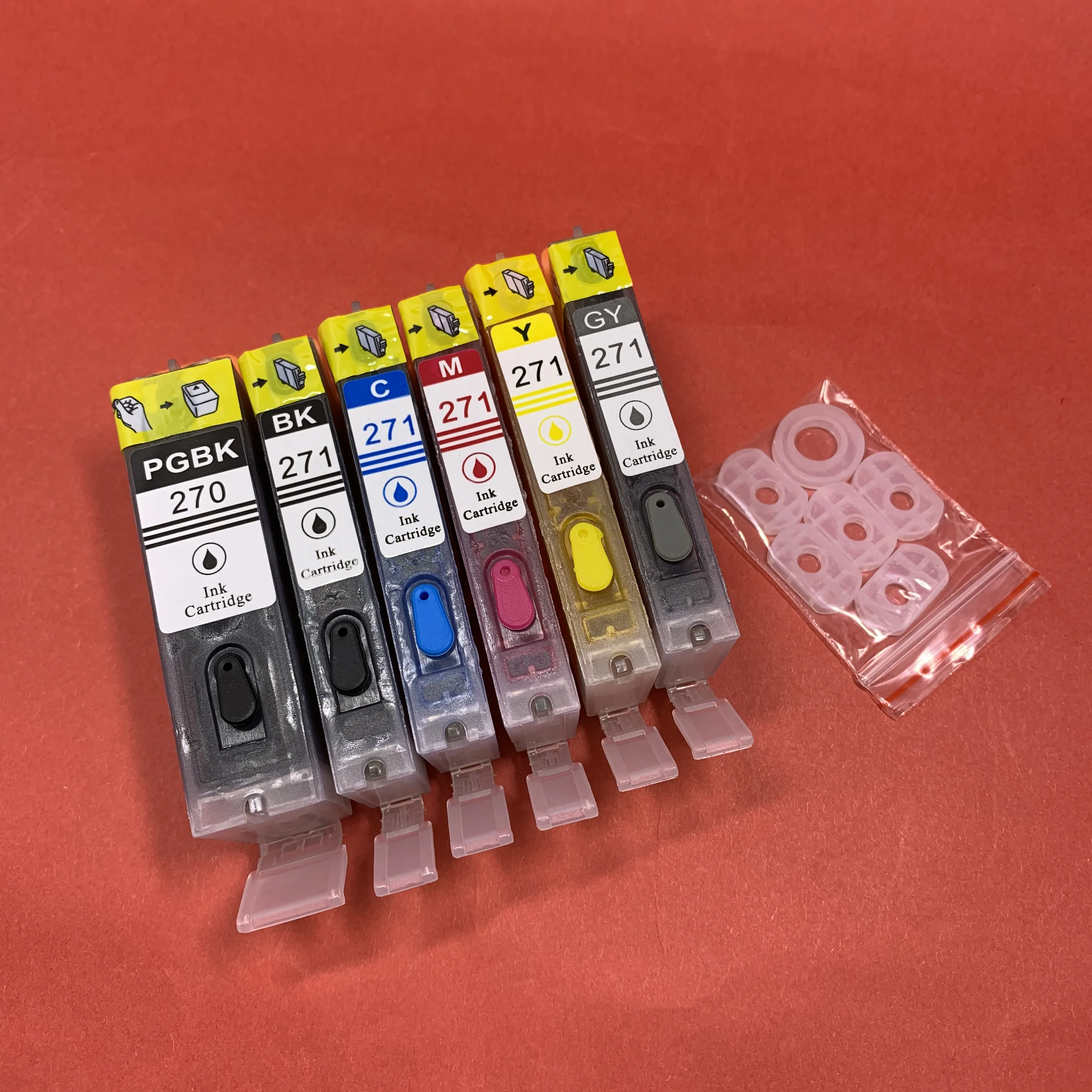 

Full PGI-270 CLI-271 Refillable ink cartridge for Canon PIXMA MG5720 MG5721 MG6822 MG7720 TS5020