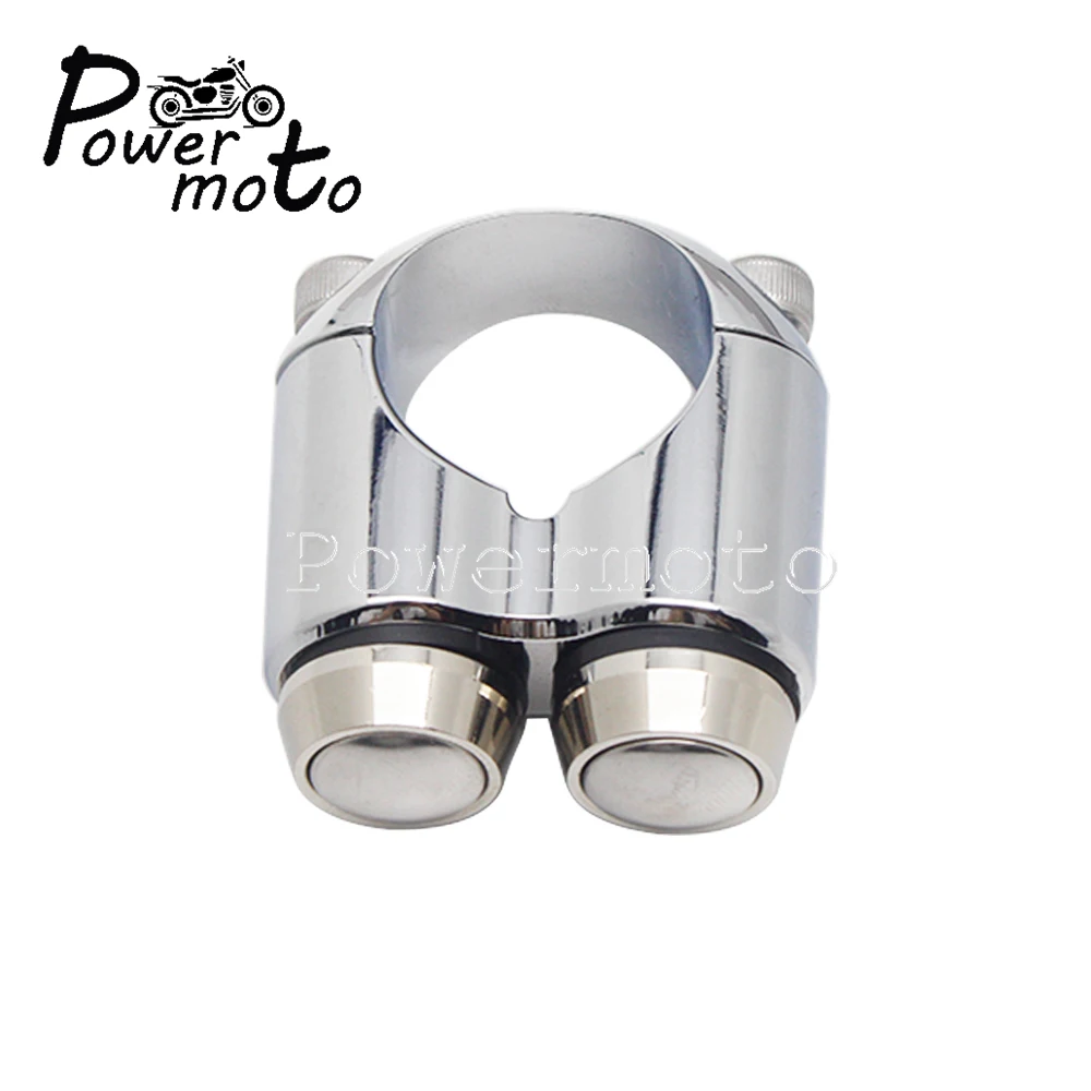 Interrupteur de guidon universel pour Moto, 22mm/25mm, 1 \