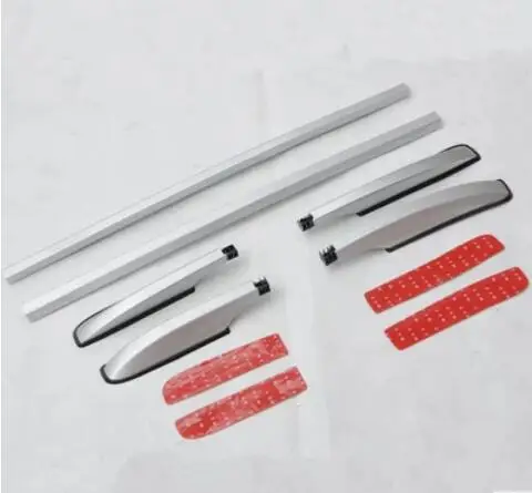 ABS+Aluminum alloy Car Roof Rack Baggage Luggage Bars SIlver / Black For Mitsubishi ASX ASX 2011 2012 2013 2014 2015 2016 2017