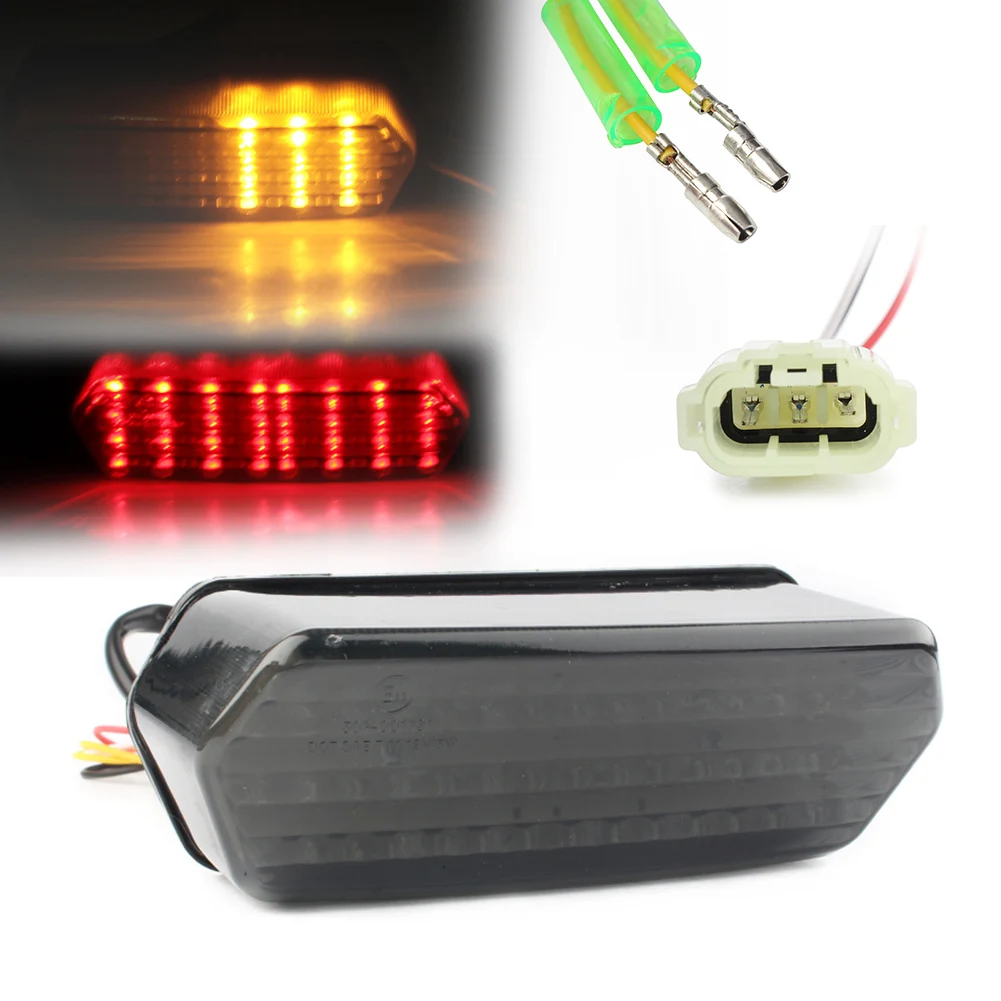 Motorcycle Tail Light Rear Brake Stop Turn Signal Lamp Integrated Taillight For Honda CBR650F CTX700 Grom MSX125 2014