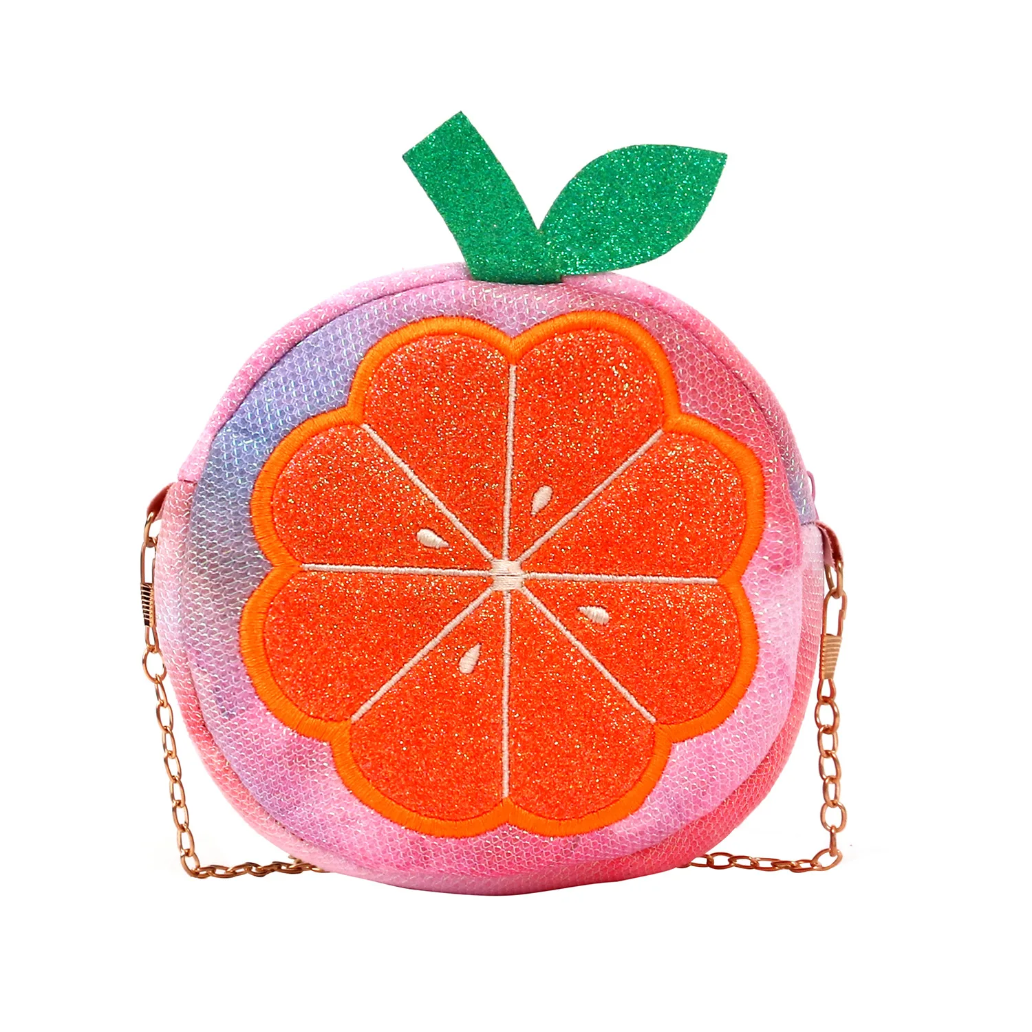 Novas crianças sacos 2021 outono novas frutas das crianças saco do mensageiro menina bonito kawaii bolsa de ombro